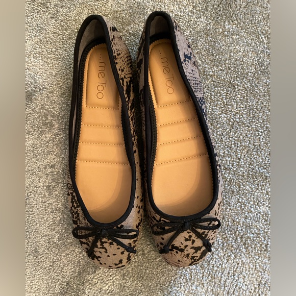Me Too, Patterned Flats, 9.5, NWOT - Picture 3 of 8